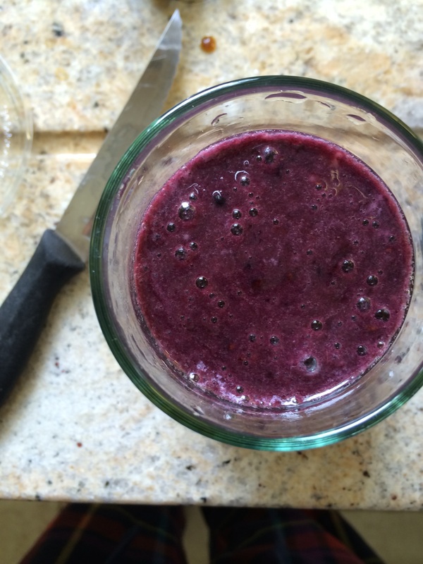 Blackberry and Apple Smoothie