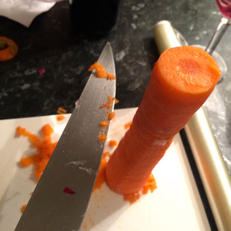 Carrot peeling