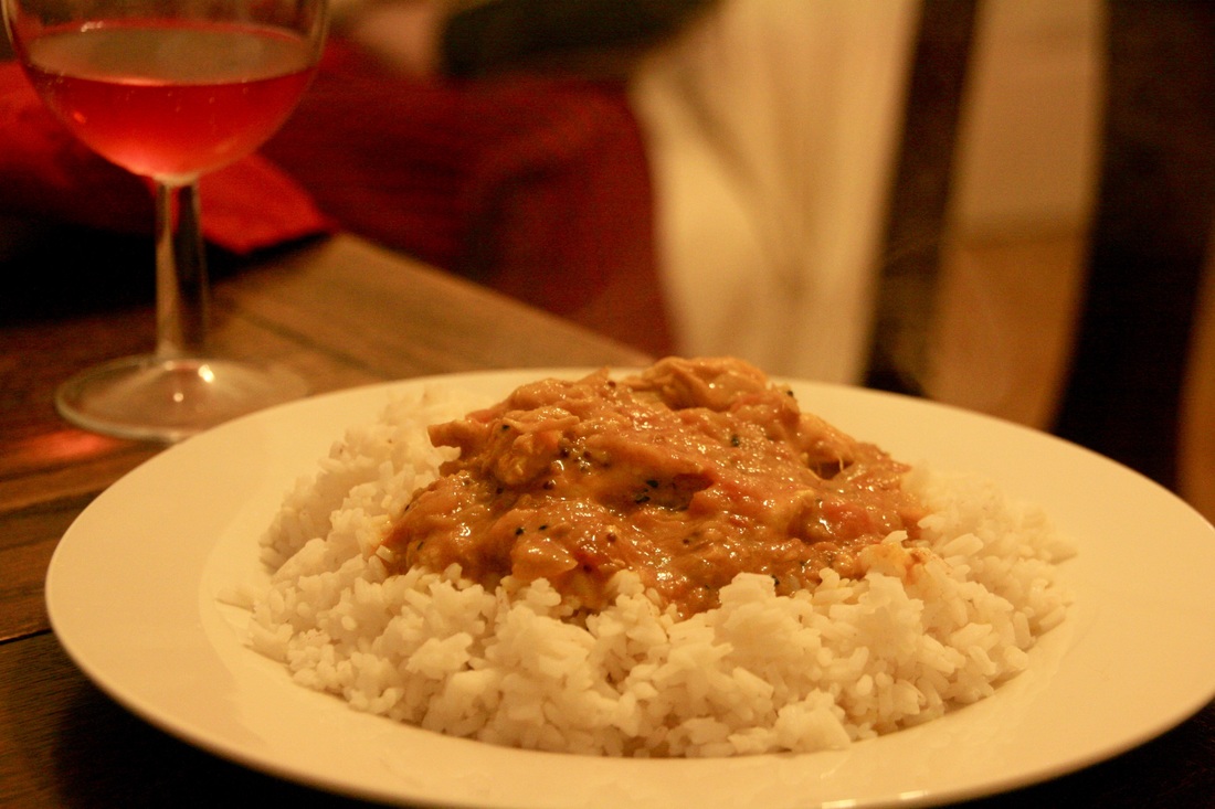 Coconut Chicken Curry with Ross