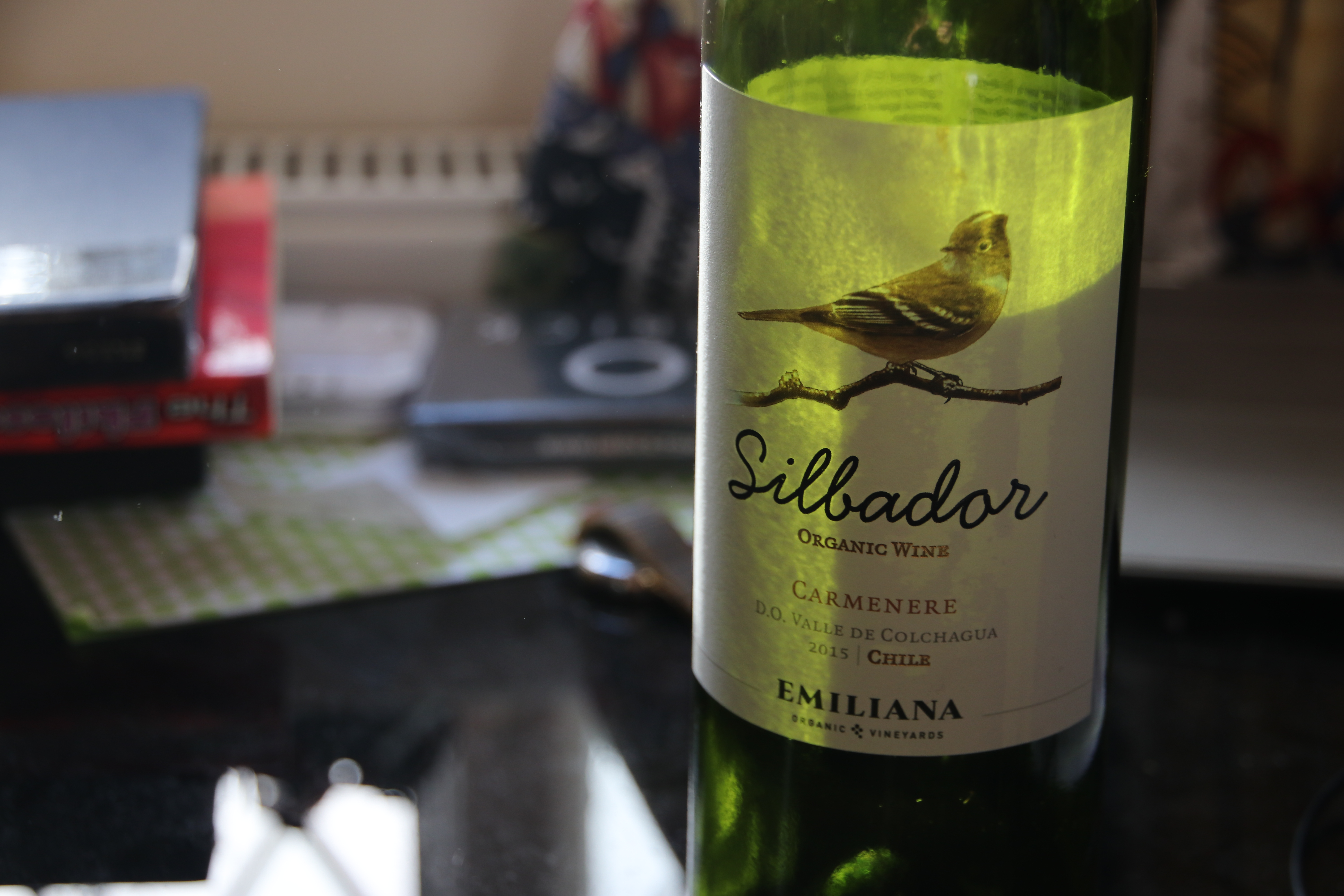 Silbador Carmenère 2015 (Organic Wine)