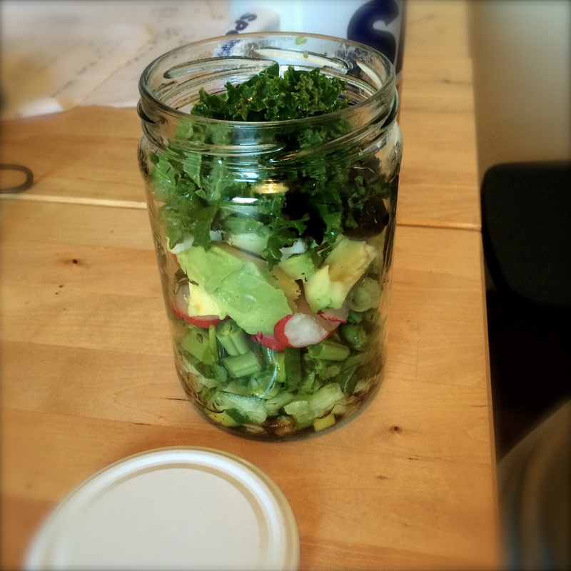 Kale Salad Jar