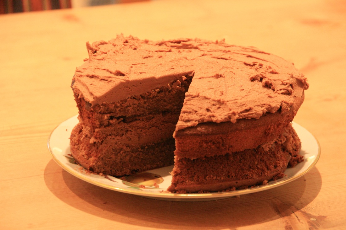 Coralicious Chocolate Cake