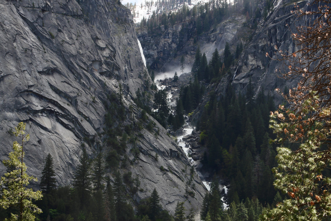 View from Vernal Fall Trail